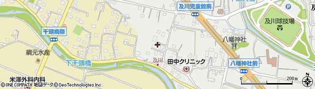 神奈川県厚木市及川953周辺の地図