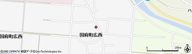 鳥取県鳥取市国府町広西182周辺の地図