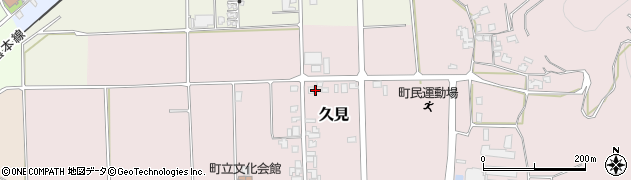 鳥取県東伯郡湯梨浜町久見159周辺の地図