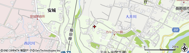 長野県飯田市時又245周辺の地図