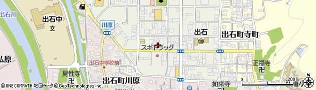 兵庫県豊岡市出石町町分148周辺の地図