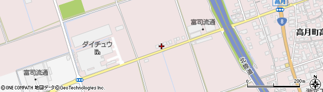 滋賀県長浜市高月町高月1236周辺の地図