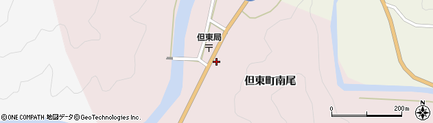 兵庫県豊岡市但東町南尾周辺の地図