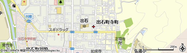 兵庫県豊岡市出石町町分34周辺の地図