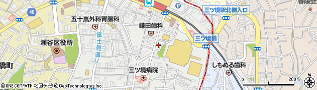神奈川県横浜市瀬谷区三ツ境11周辺の地図