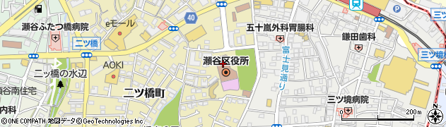 横浜市瀬谷区役所周辺の地図