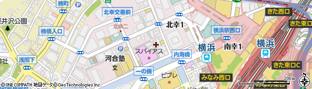 横浜チーズカフェ周辺の地図