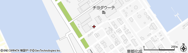 チヨダウーテ株式会社　千葉工場周辺の地図
