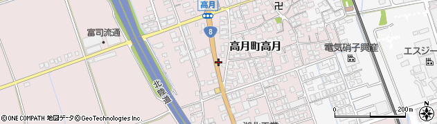 滋賀県長浜市高月町高月1346周辺の地図