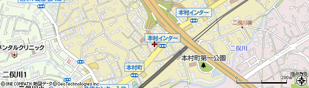 神奈川県横浜市旭区本村町94-3周辺の地図
