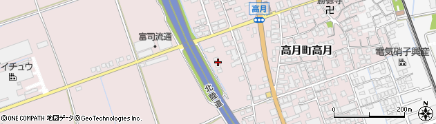 滋賀県長浜市高月町高月1321周辺の地図