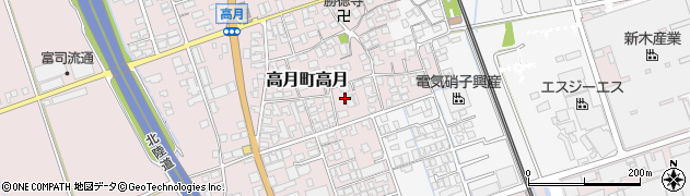滋賀県長浜市高月町高月113周辺の地図