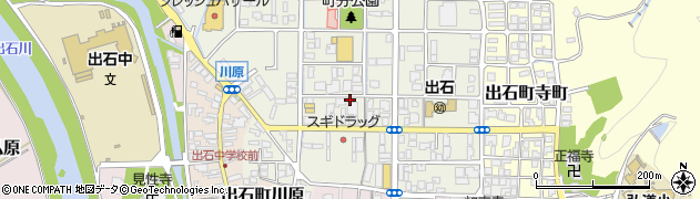 兵庫県豊岡市出石町町分147周辺の地図