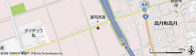 滋賀県長浜市高月町高月1308周辺の地図
