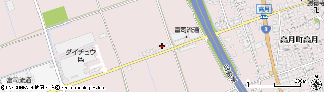 滋賀県長浜市高月町高月1233周辺の地図