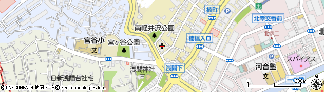 神奈川県横浜市西区南軽井沢17周辺の地図