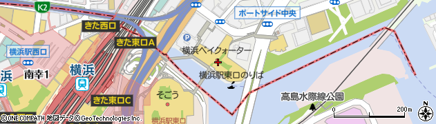 スターバックス コーヒー 横浜ベイクォーター店周辺の地図