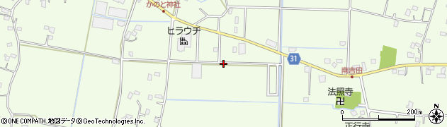千葉県茂原市南吉田周辺の地図