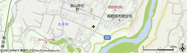 長野県飯田市時又129周辺の地図