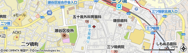 神奈川県横浜市瀬谷区三ツ境103周辺の地図