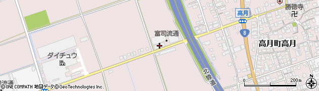 滋賀県長浜市高月町高月1217周辺の地図