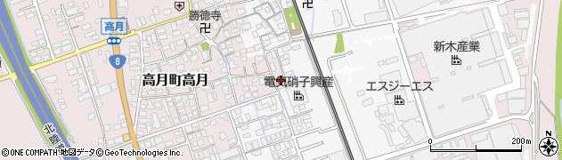 滋賀県長浜市高月町高月1673周辺の地図