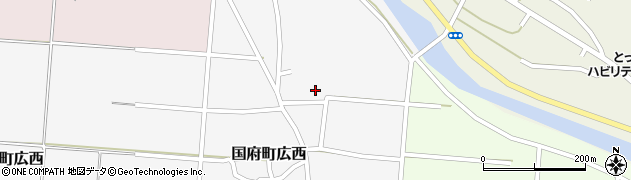 鳥取県鳥取市国府町広西74周辺の地図