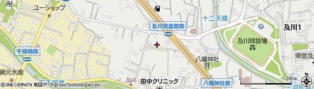 神奈川県厚木市及川539周辺の地図