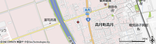 滋賀県長浜市高月町高月1333周辺の地図