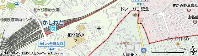 神奈川県海老名市柏ケ谷1086周辺の地図