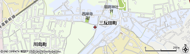 神奈川県横浜市旭区三反田町257周辺の地図