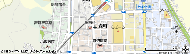レントライフ舞鶴店周辺の地図