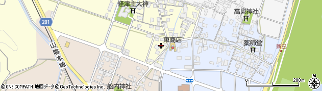 鳥取県倉吉市井手畑135周辺の地図