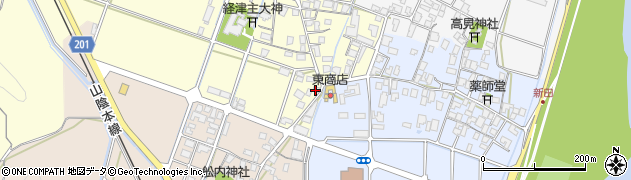 鳥取県倉吉市井手畑134周辺の地図