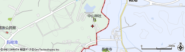 岐阜県美濃加茂市下米田町信友802周辺の地図