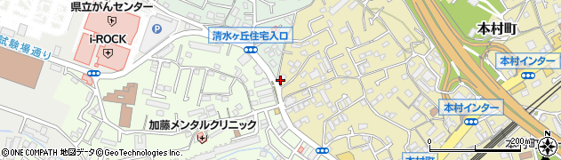 神奈川県横浜市旭区本村町109周辺の地図