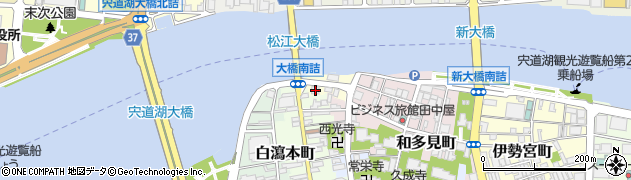 中国大建管財株式会社　松江支店周辺の地図