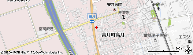 滋賀県長浜市高月町高月1341周辺の地図