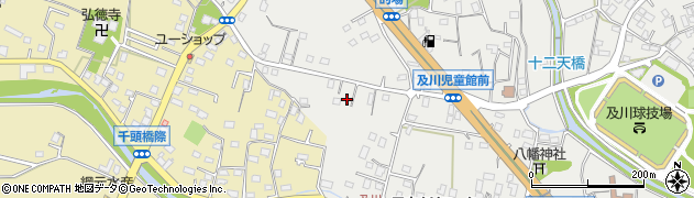 神奈川県厚木市及川971周辺の地図