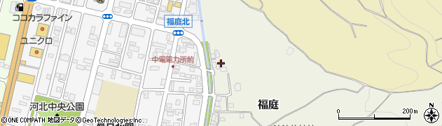 鳥取県倉吉市福庭627周辺の地図
