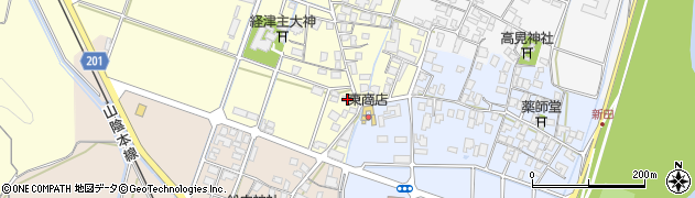 鳥取県倉吉市井手畑133周辺の地図