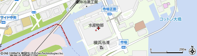 株式会社蔦金商店　中央市場店周辺の地図