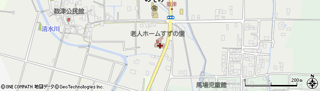 鳥取県鳥取市数津202周辺の地図
