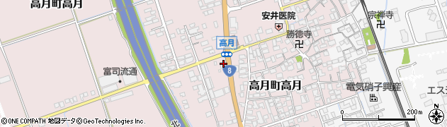 滋賀県長浜市高月町高月1340周辺の地図