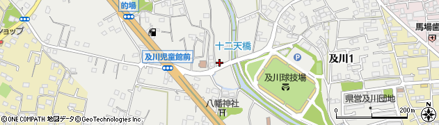 神奈川県厚木市及川473周辺の地図