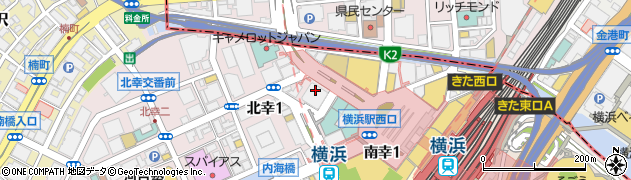 損害保険料率算出機構横浜第一・第二自賠責損害調査事務所周辺の地図