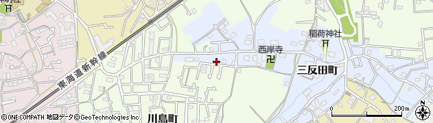 神奈川県横浜市旭区三反田町275周辺の地図