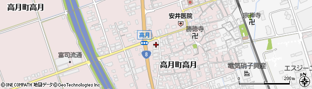 滋賀県長浜市高月町高月191周辺の地図