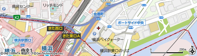 神奈川県横浜市神奈川区金港町1-4周辺の地図