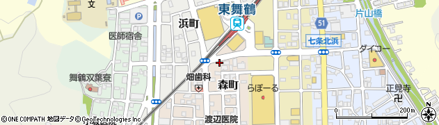 オリックスレンタカー東舞鶴店周辺の地図